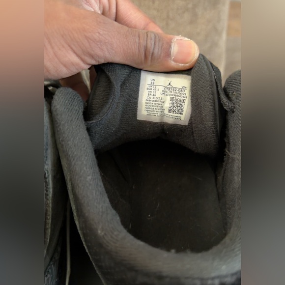 Air Jordan 3 Fear Sz 13 og all - Picture 6 of 7